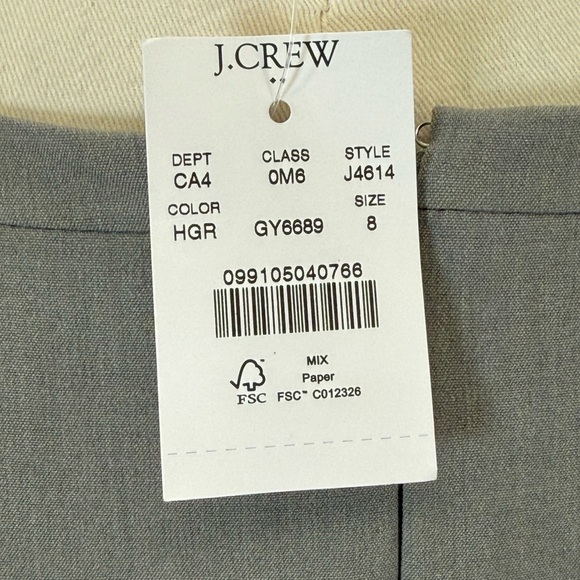 J.Crew Classic Seamed Sheath Sleeveless  Elegant Tailored Work Office Midi Dress - Picture 6 of 12